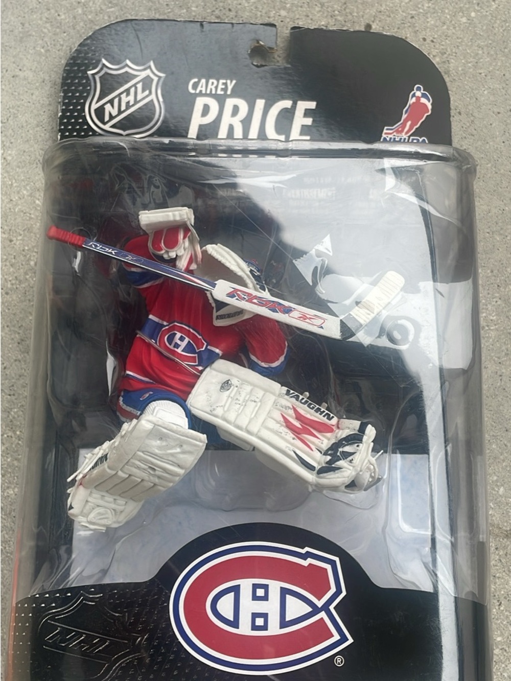 NHL Carey Price Figure in Montreal Canadiens Red, White, Blue